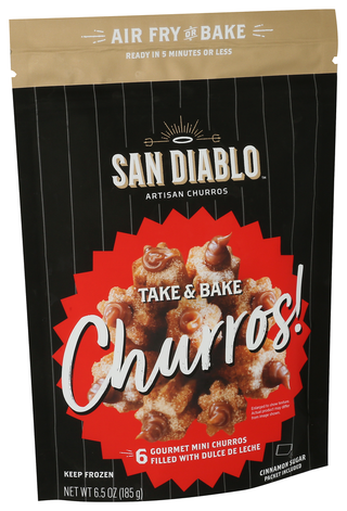 San Diablo Churros Churros Fld Dlce De Lche - Left - Front