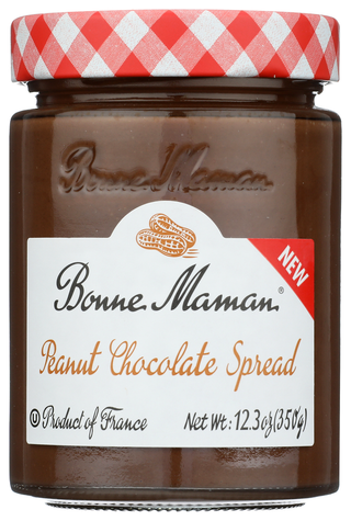 Bonne Maman Peanut Chocolate Spread - No Plunge - Front
