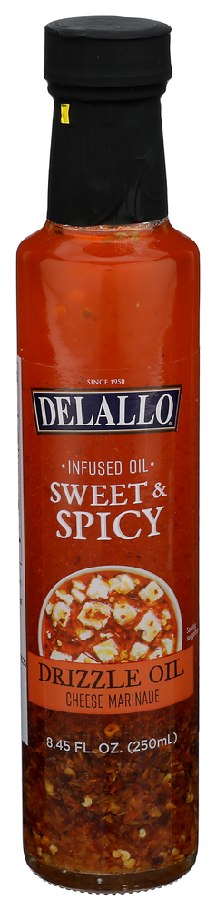 Delallo Dipping Oil Sweet Spicy - Centre - Front
