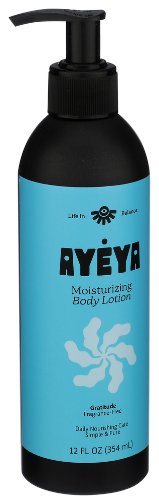 Ayeya Lotion Body Gratitude - Left - Front
