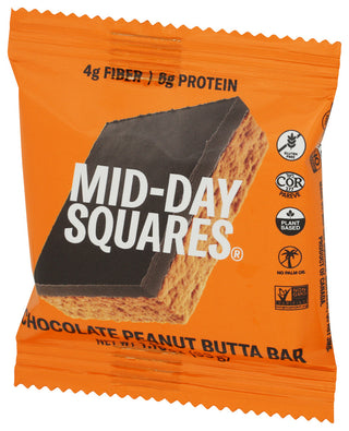 Mid Day Squares Bar Peanut Butta - Right - Front