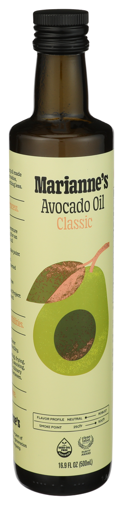 Mariannes Harvest Oil Avocado Classic - Left - Front