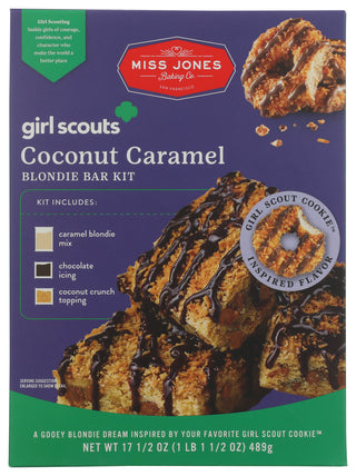 Miss Jones Baking Co Blondie Kit Coconut Crml - No Plunge - Front