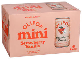 Olipop Soda Prb Str Vn Mini 6pk - Left - Front