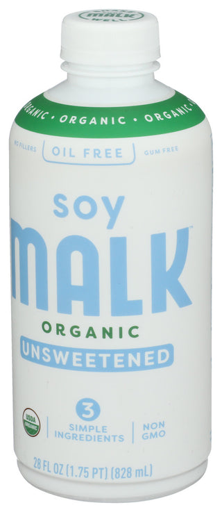 Malk Malk Soy Unsweetened - Right - Front