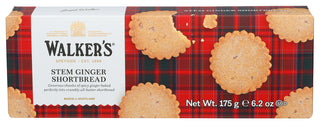 Walkers Shortbread Stem Ginger - Centre - Front