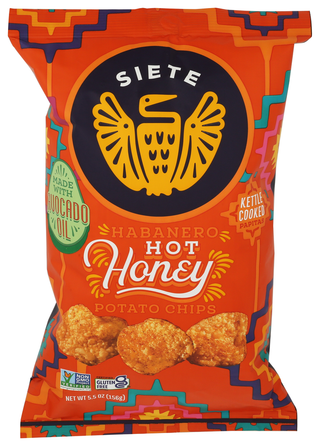 Siete Chips Potato Hbnro Honey - Centre - Front