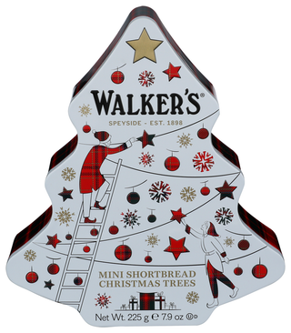 Walkers Tin Christmas Shrtbrd - Centre - Front