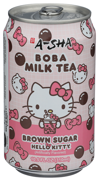A-sha Boba Tea H Kitty Brn Sgr - Centre - Front
