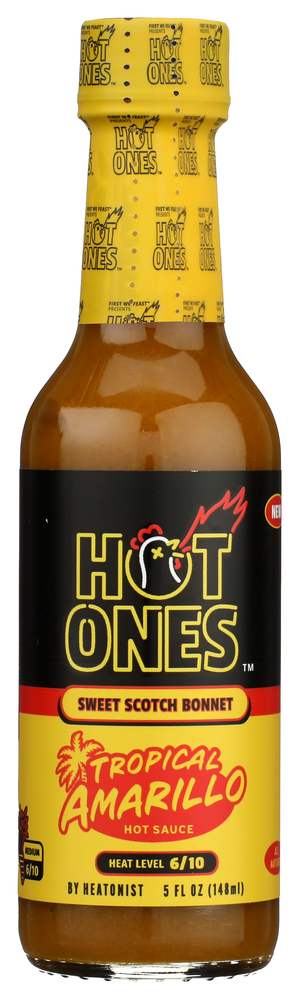 Hot Ones Sauce Hot Trop Amarillo - No Plunge - Front