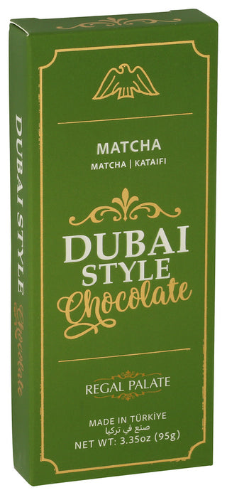Regal Palate Chocolate Matcha Db - Left - Front