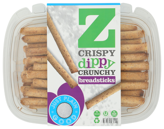 Z Crackers Breadsticks Plain Good - No Plunge - Front