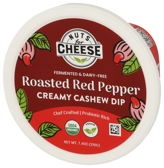 Nuts For Cheese Dip Rstd Red Pepr Cashew - Right - Front