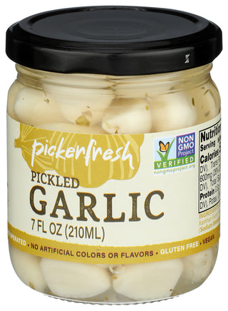 Pickerfresh Garlic Pickled - Right - Front