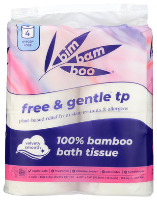 Bim Bam Boo Tissue Bath 2ply - No Plunge - Front