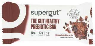 Supergut Bar Prebiotic Brwni Choc - No Plunge - Front