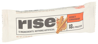 RISE BAR PROTEIN BAR, SNICKER DOODLE, 2.1 OZ. - Left - Front