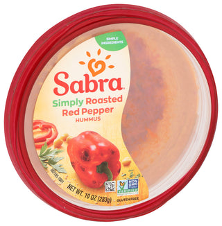 Sabra Hummus Smply Rstd Rd Ppr - Left - Front