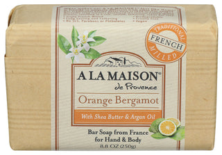 A La Maison Soap Bar Orange Bergamot - Centre - Front