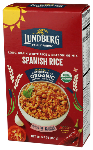 Lundberg Rice Wht Spnsh Style Org - Right - Front