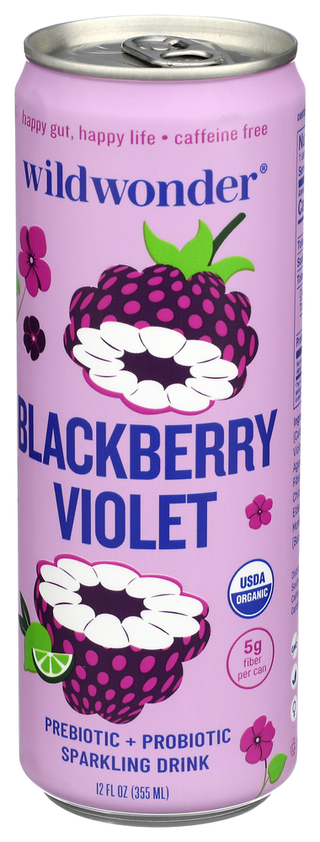 Wildwonder Drink Sprk Blckbry Violet - Right - Front