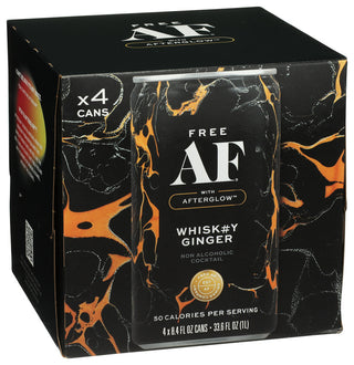 Free Af Na Mocktl Whksy Ging 4pk - Left - Front