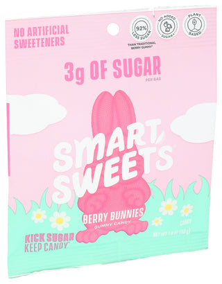 Smartsweets Candy Berry Bunnies - Left - Front