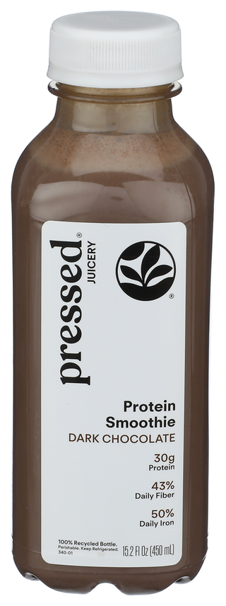Pressed Juicery Smoothie Prtn Drk Choc - Centre - Front
