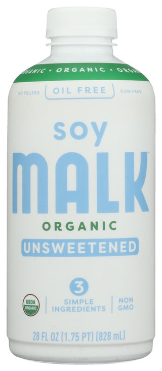 Malk Malk Soy Unsweetened - No Plunge - Front