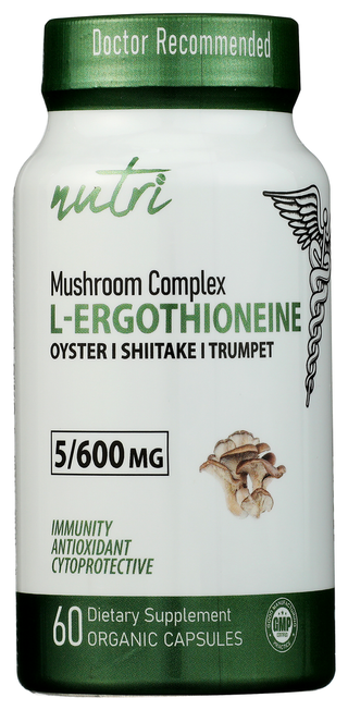 Nutri L Ergothioneine 5 600mg - No Plunge - Front