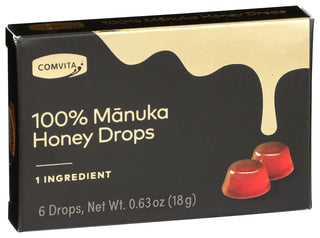 Comvita Manuka Honey Drops Pure - Left - Front
