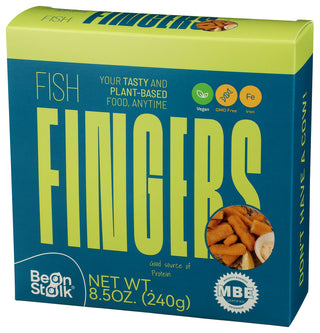 Beanstalk Brands Fish Fingers Plant Based - Right - Front