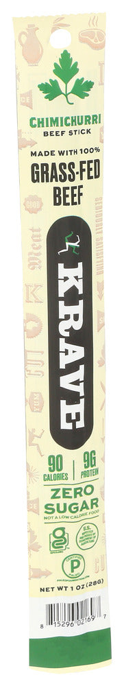 Krave Stick Beef Chimichurri - Left - Front