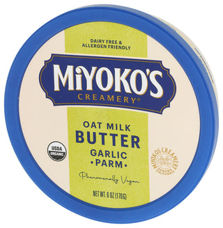 Miyokos Creamery Butter Oatmilk Grlc Parm - Right - Front