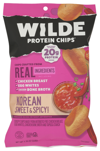 Wilde Snacks Chips Korean Swt & Spcy - No Plunge - Front