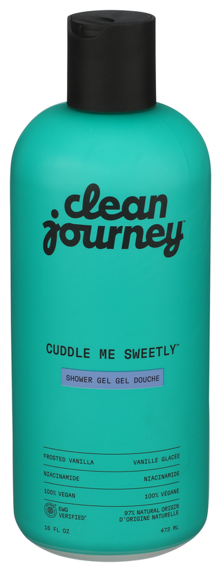 Cleanjourney Gel Shower Vanilla - Centre - Front
