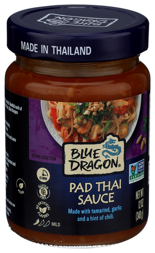 Blue Dragon Sauce Pad Thai - Left - Front