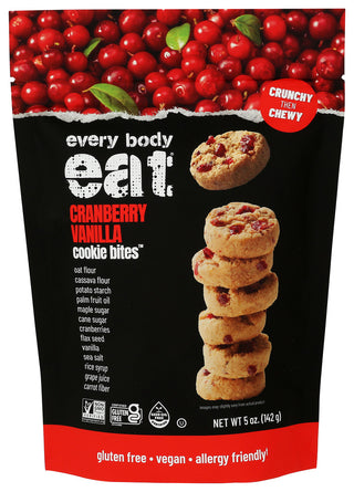 Every Body Eat Cookie Bites Cran Vanlla - Centre - Front