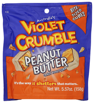 Violet Crumble Bites Peanut Butter Crmb - No Plunge - Front