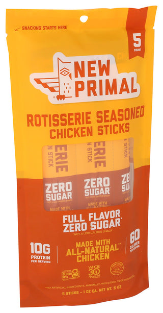 The New Primal Stick Chkn Rts Seasn 5pc - Left - Front