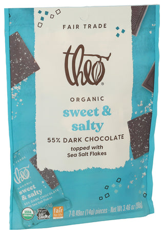 Theo Chocolate Choc Dark Org Swt Slty - Left - Front