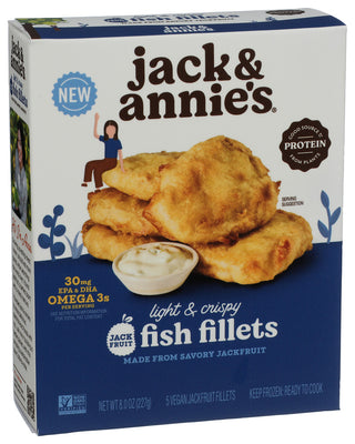 Jack & Annies Filet Jack Fish Crisp Pb - Left - Front