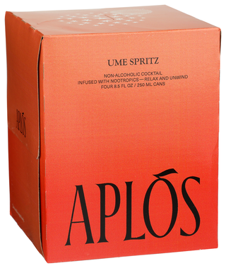 Aplos Na Mocktl Ume Spritz 4pk - Left - Front