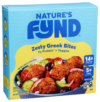 Natures Fynd Bites Zesty Greek - Left - Front