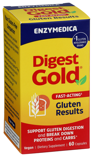 Enzymedica Digest Gold Gluten - Left - Front
