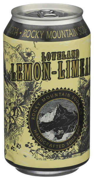 Rocky Mountain Soda Soda Loveland Lm Limeade - Left - Front