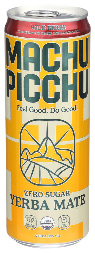Machu Picchu Yerba Mate Wld Berry Org - Centre - Front