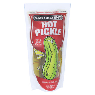Van Holtens Pickle Jumbo Hot - Left - Front