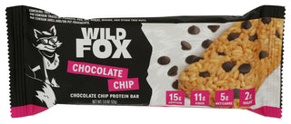 Wild Fox Bar Protein Choc Chip - Centre - Front