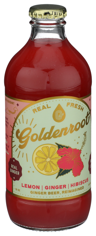 Goldenroot Gingerbeer Hibiscus - Left - Front